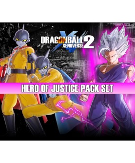 Dragon Ball: Xenoverse 2 - Hero of Justice Pack Set DLC Steam Key EUROPE